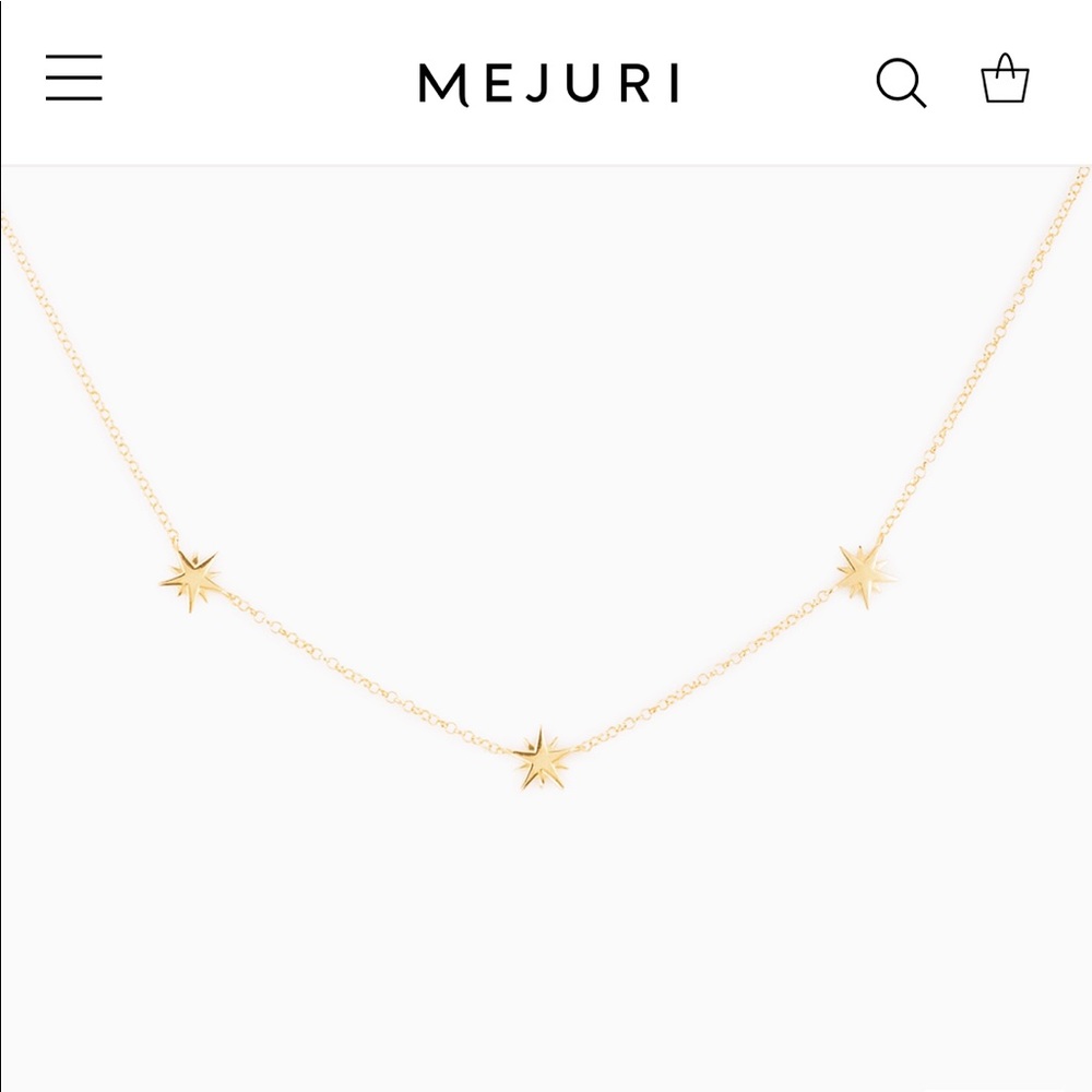 Mejuri Stellar Choker in gold vermeil